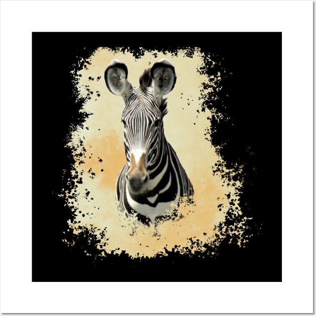 Zebra - Kenya / Africa Wall Art by T-SHIRTS UND MEHR